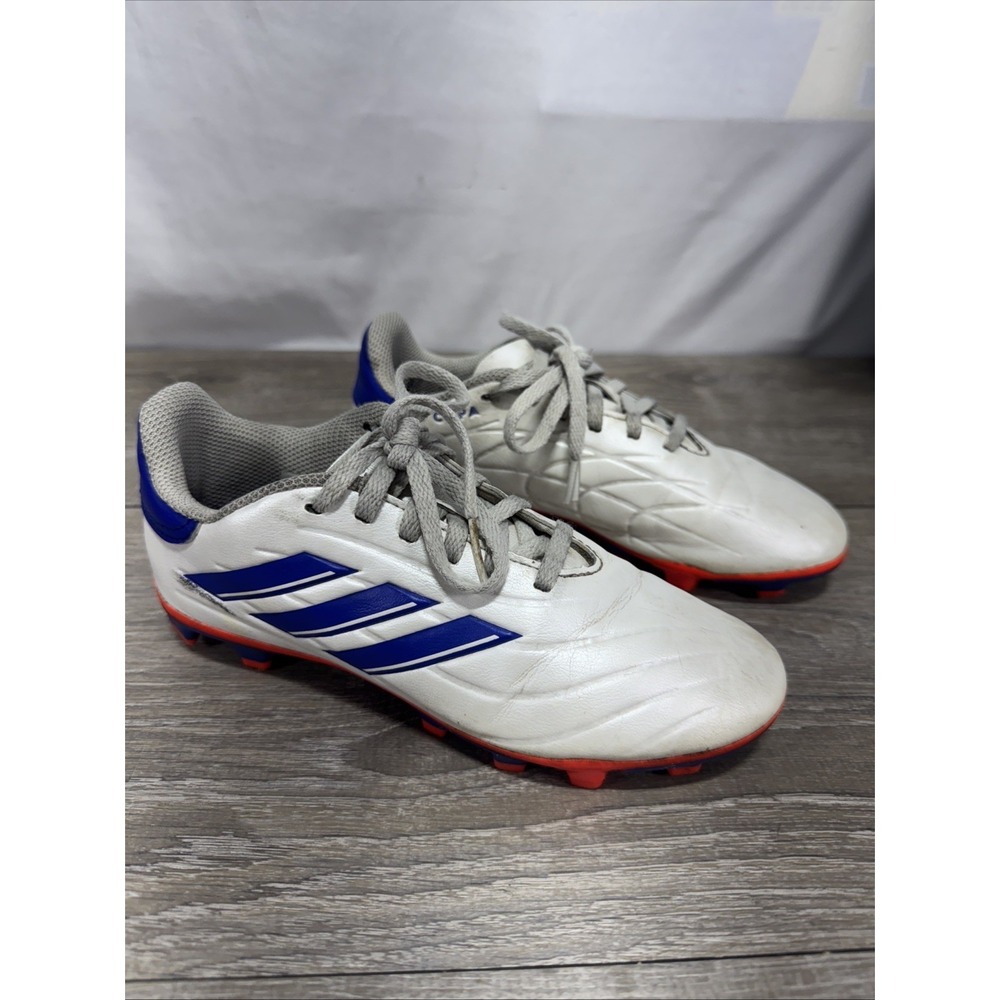 Adidas Copa Kids Size 2.5 White And Blue